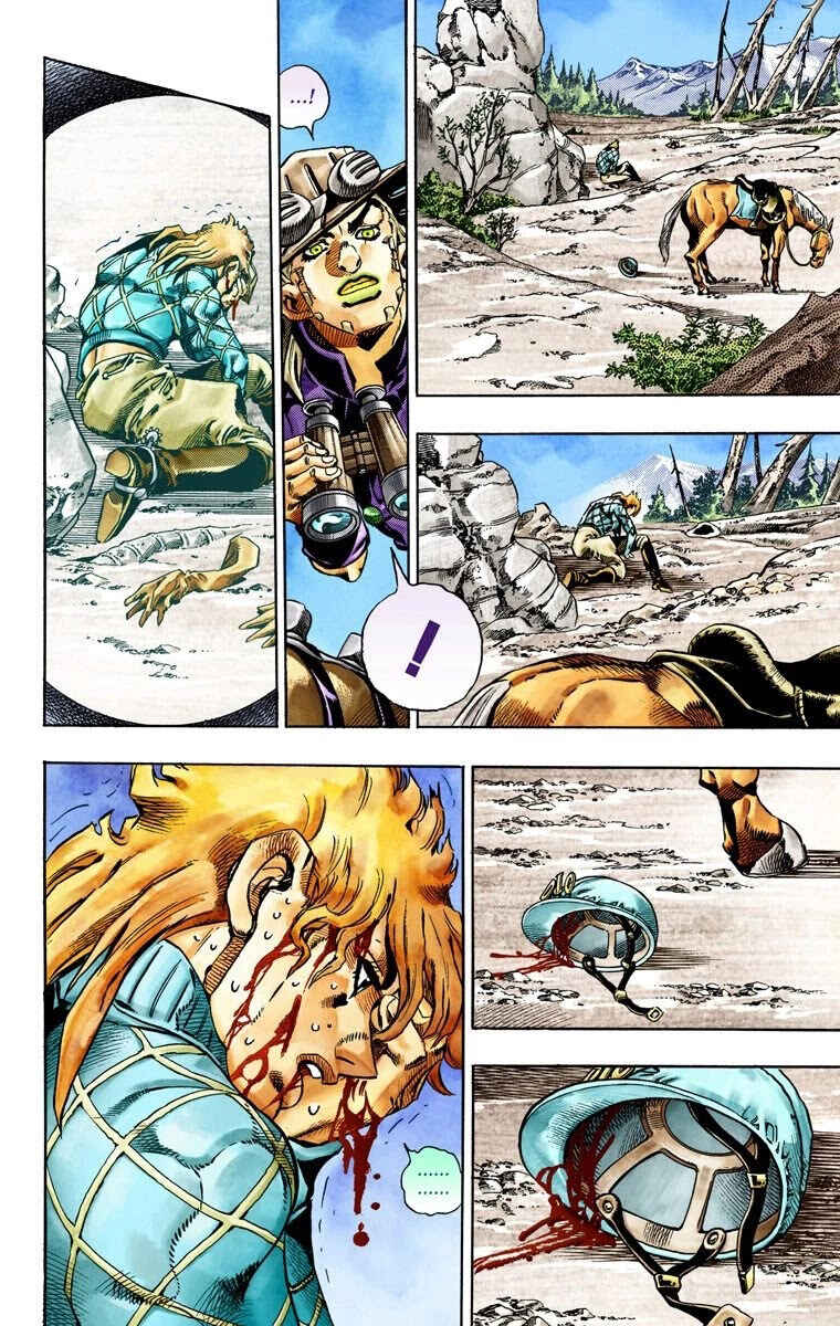 JoJo no Kimyou na Bouken: Part 7 - Steel Ball Run Color-ban Chapter 28 - Page 22