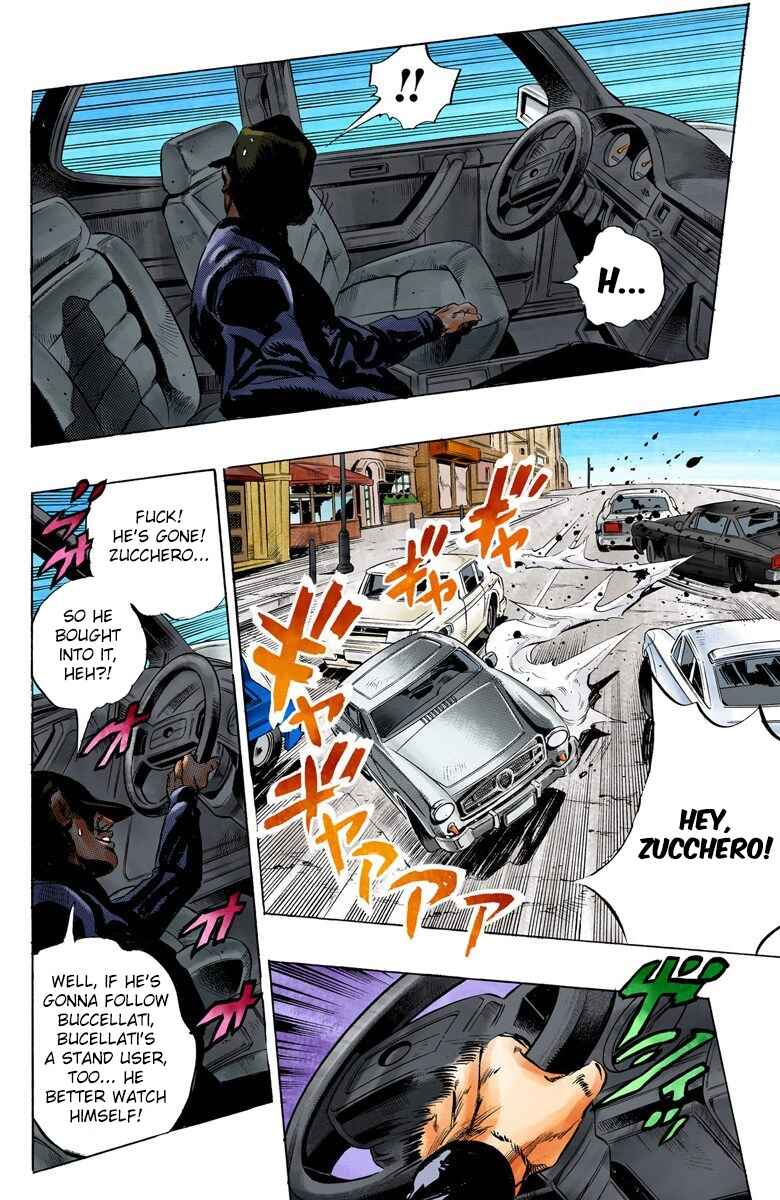 JoJo no Kimyou na Bouken: Part 5 - Ougon no Kaze Color-ban Chapter 18 - Page 10