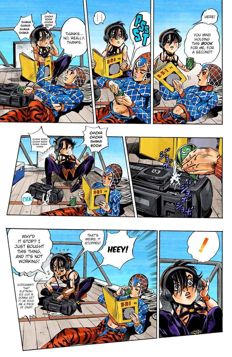 JoJo no Kimyou na Bouken: Part 5 - Ougon no Kaze Color-ban Chapter 18 - Page 13