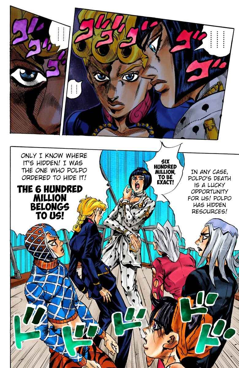 JoJo no Kimyou na Bouken: Part 5 - Ougon no Kaze Color-ban Chapter 18 - Page 16