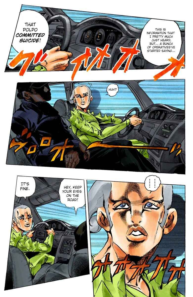 JoJo no Kimyou na Bouken: Part 5 - Ougon no Kaze Color-ban Chapter 18 - Page 5
