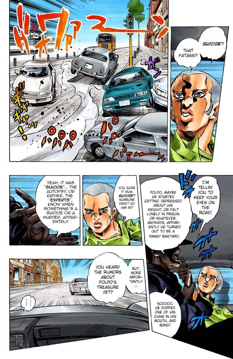 JoJo no Kimyou na Bouken: Part 5 - Ougon no Kaze Color-ban Chapter 18 - Page 6