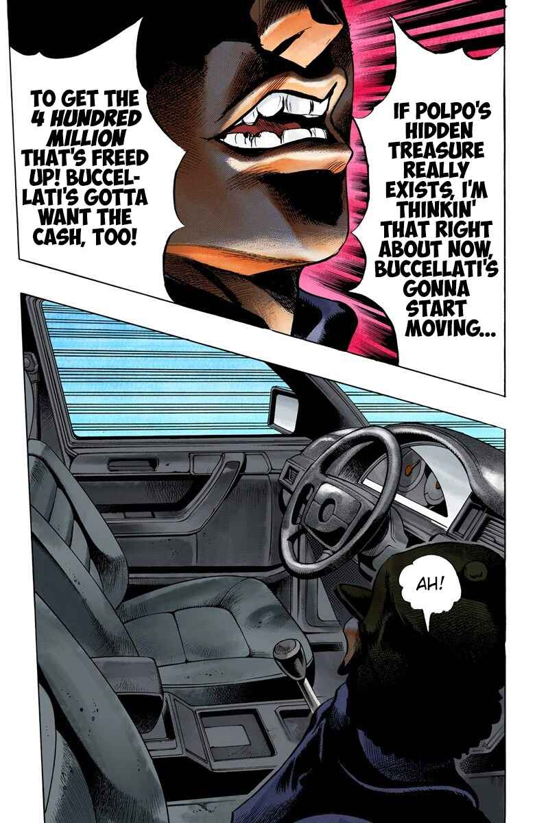 JoJo no Kimyou na Bouken: Part 5 - Ougon no Kaze Color-ban Chapter 18 - Page 9