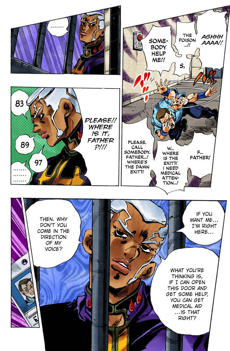 JoJo no Kimyou na Bouken: Part 6 - Stone Ocean Color-ban Chapter 49 - Page 16