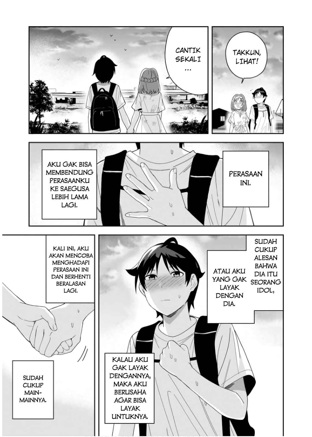 Classmate no Moto Idol ga, Tonikaku Kyodou Fushin nandesu. Chapter 11 - Page 19