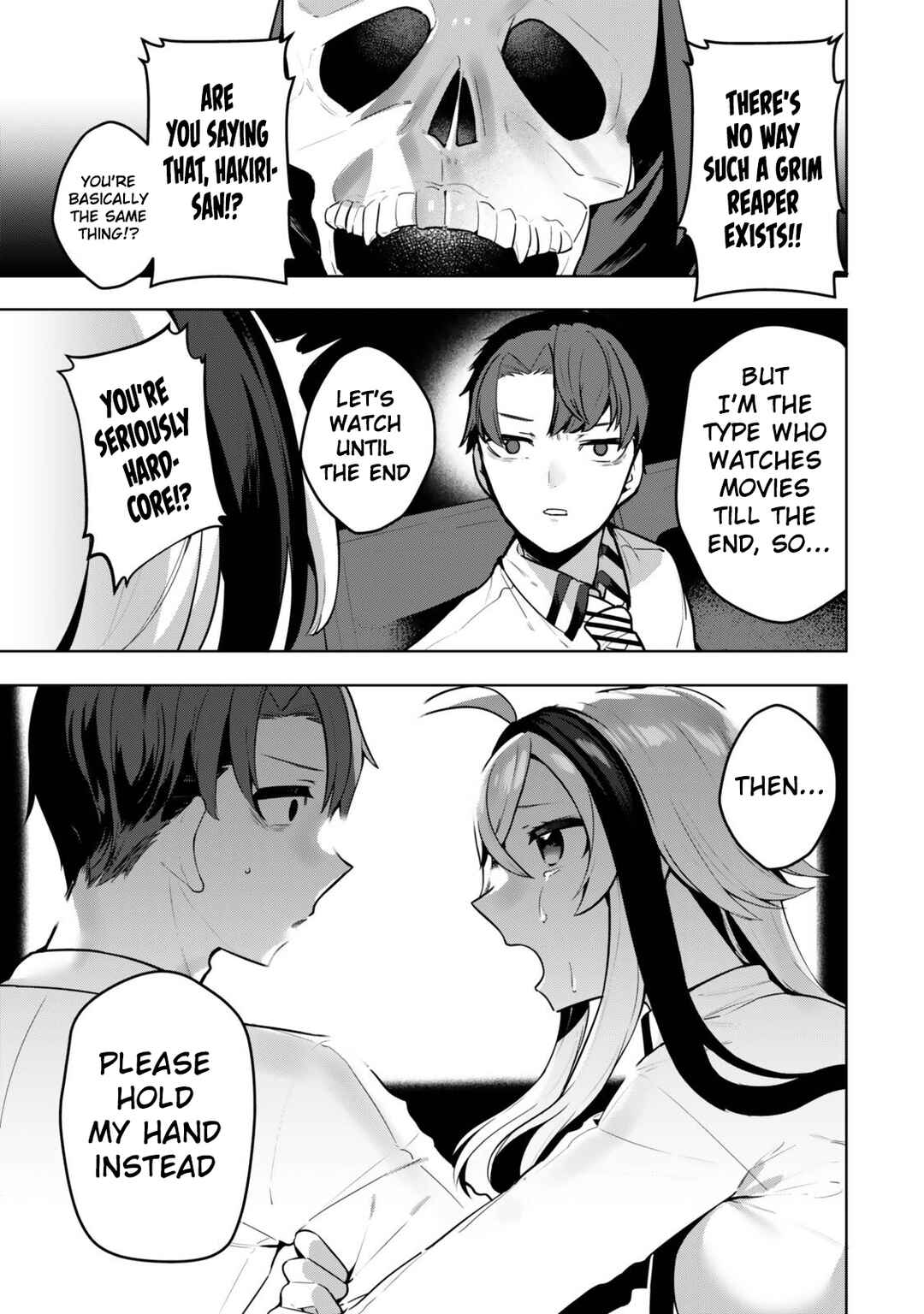 Hakiri-san wa Kimi Dake no Shinigami ni Naritai Chapter 4 - Page 14