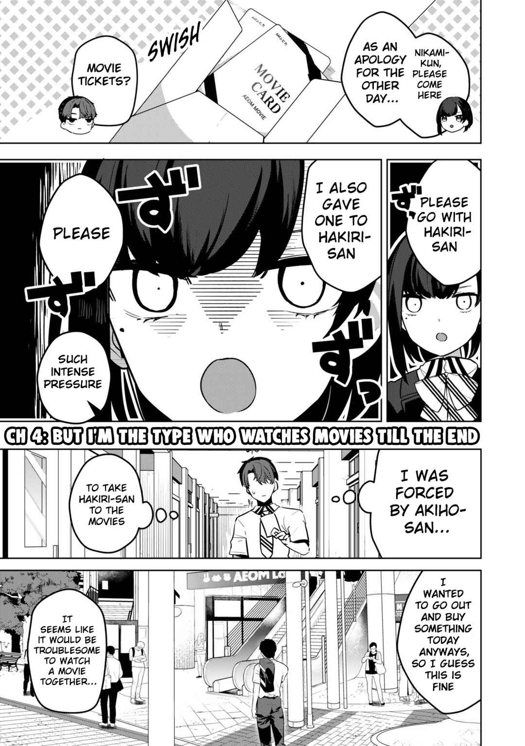 Hakiri-san wa Kimi Dake no Shinigami ni Naritai Chapter 4 - Page 2