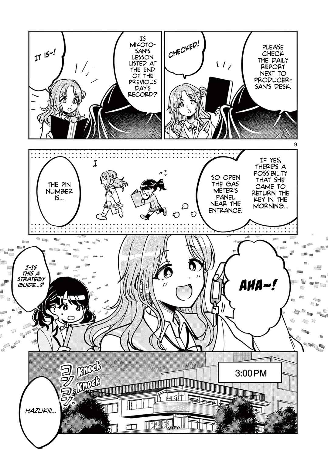 THE iDOLM@STER: Shiny Colors - Hazuki's Shinography Chapter 9.5 - Page 10