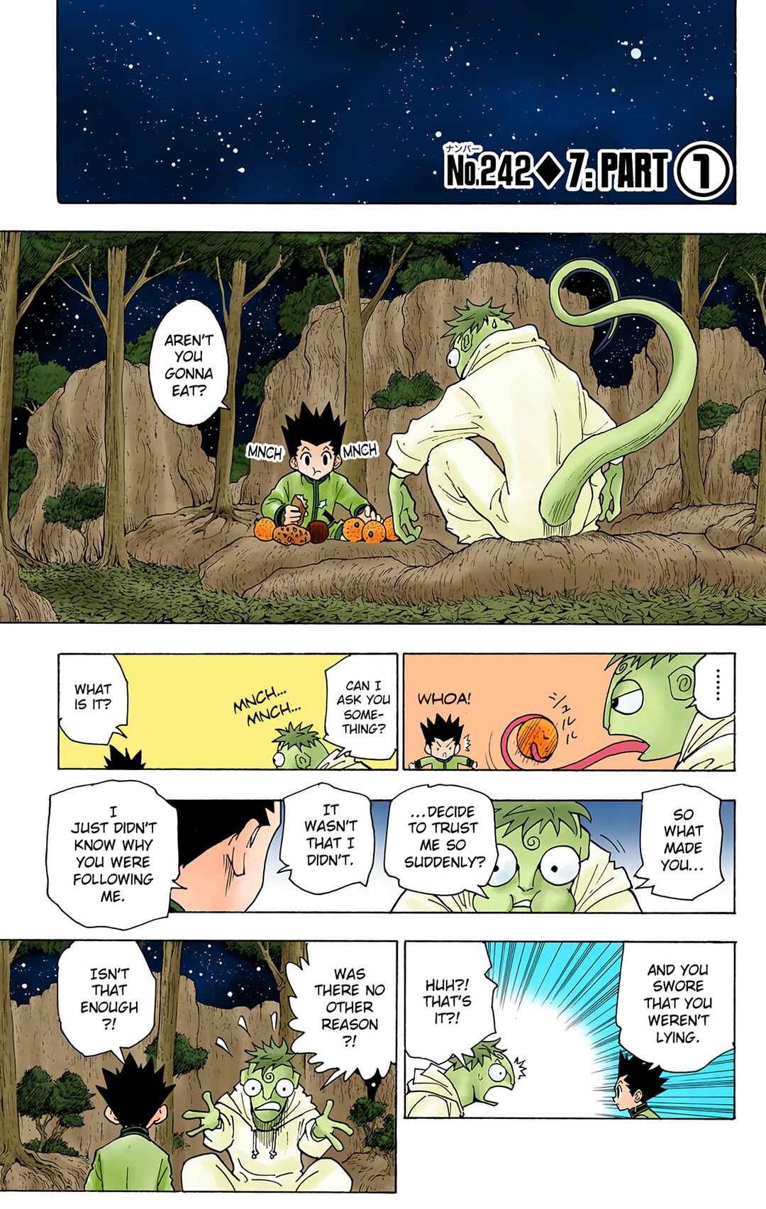 Hunter x Hunter (Official Colored) Chapter 242 - Page 1
