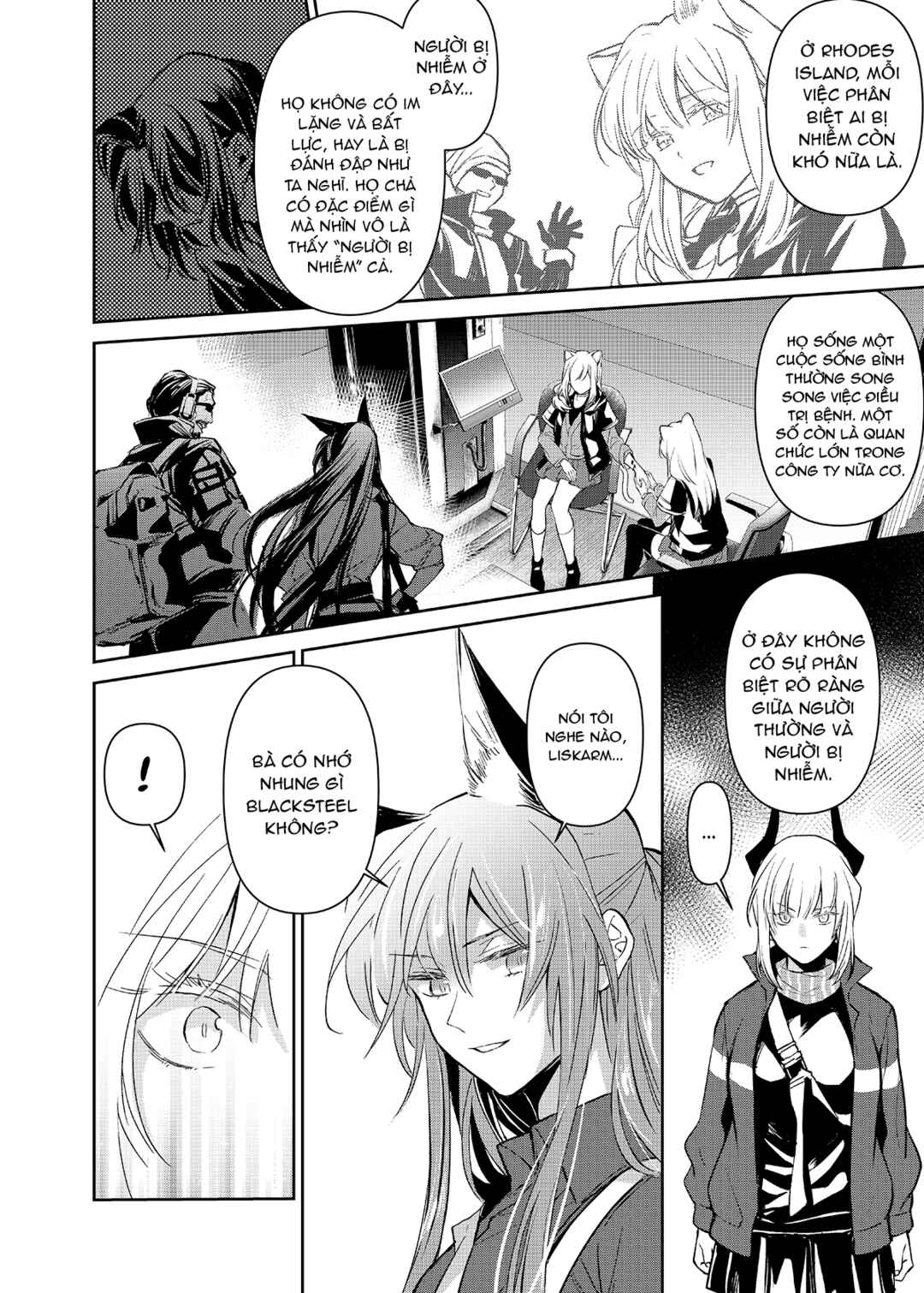 Arknights: Rhodes Island's Records of Originium - Blacksteel Chapter 4 - Page 17
