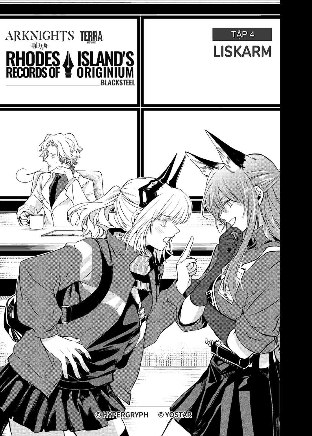 Arknights: Rhodes Island's Records of Originium - Blacksteel Chapter 4 - Page 4
