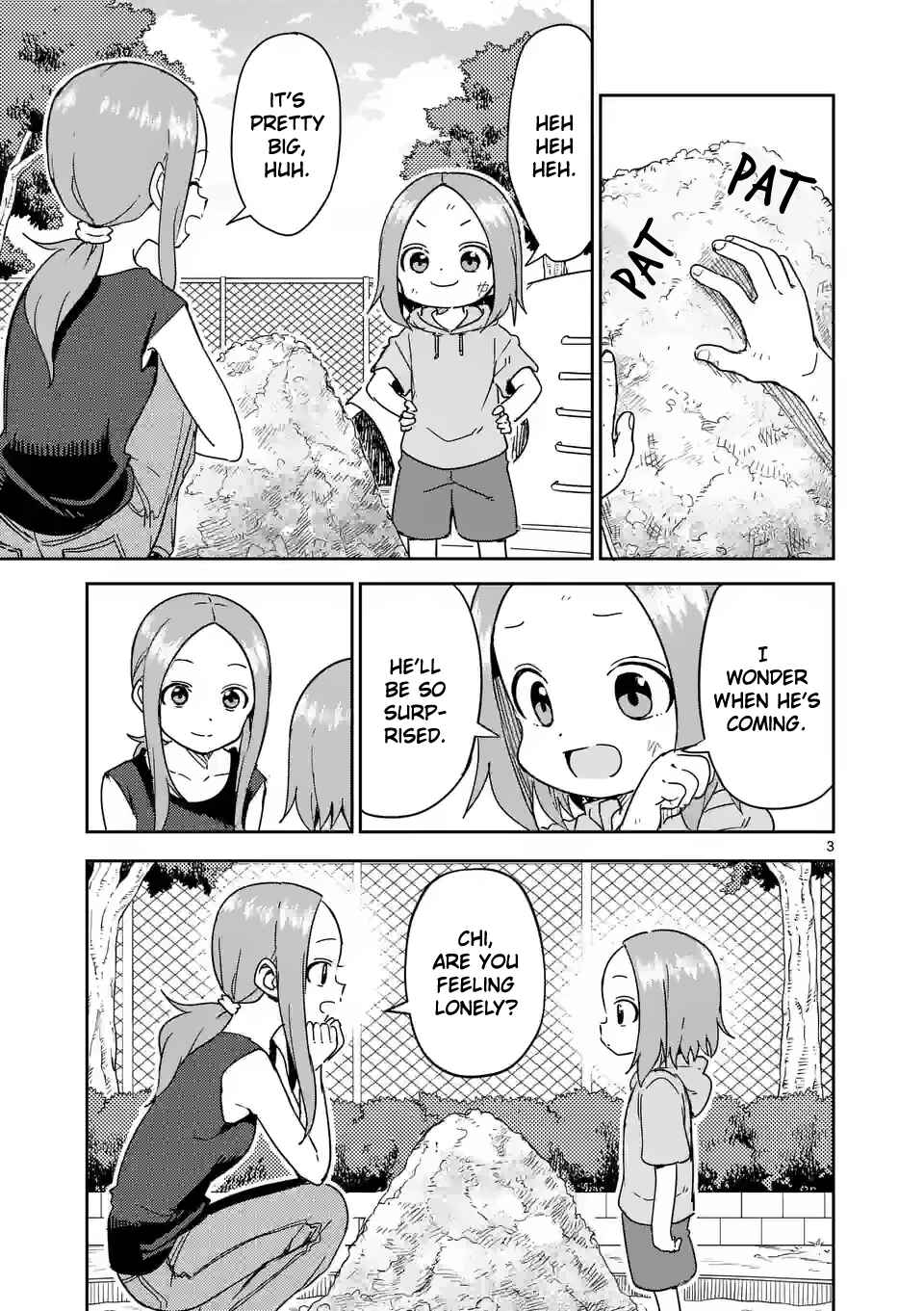 Karakai Jouzu no (Moto) Takagi-san Chapter 294 - Page 3
