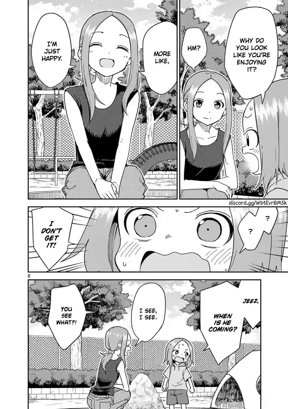 Karakai Jouzu no (Moto) Takagi-san Chapter 294 - Page 8