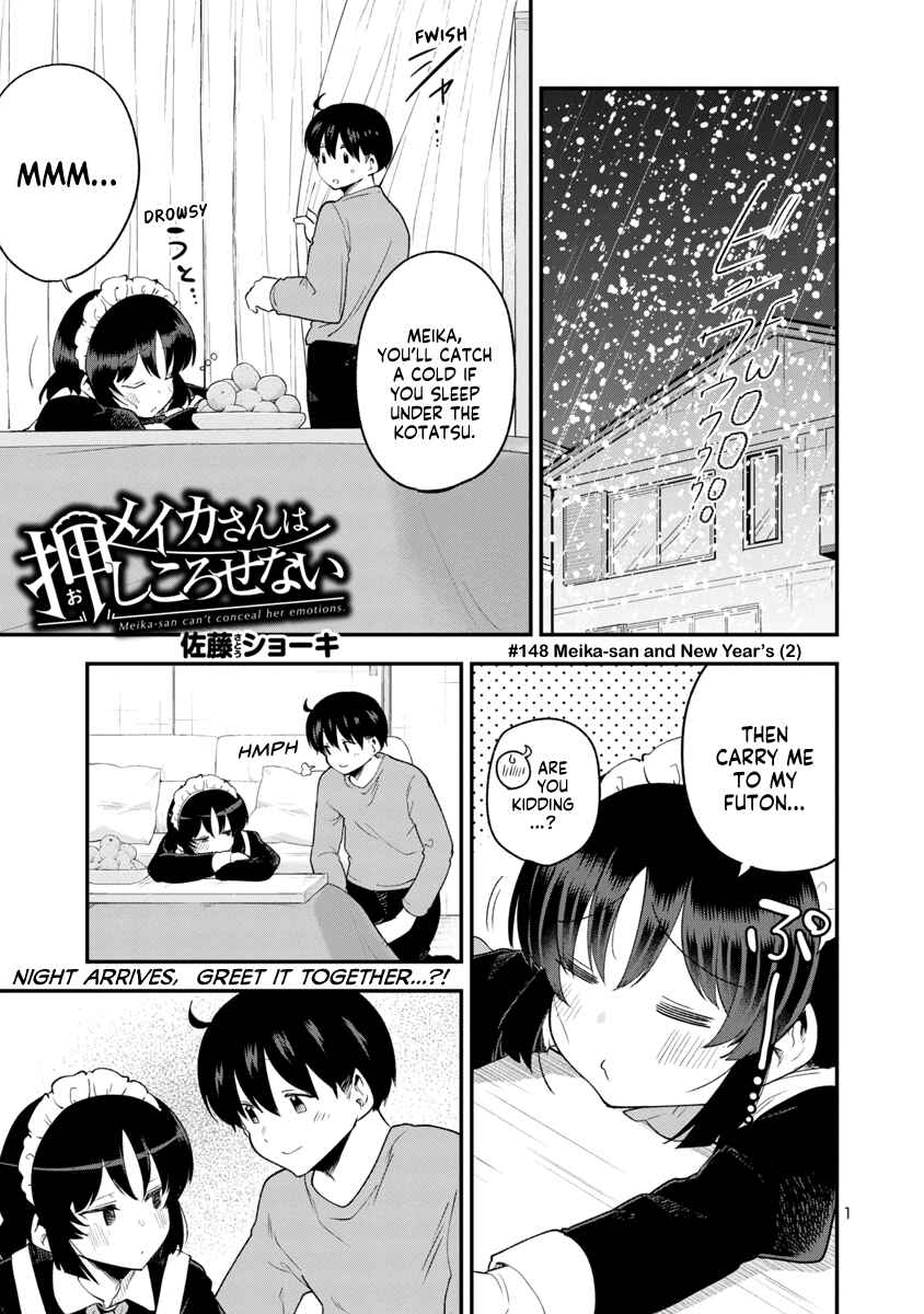 Meika-san wa Oshikorosenai Chapter 148 - Page 1