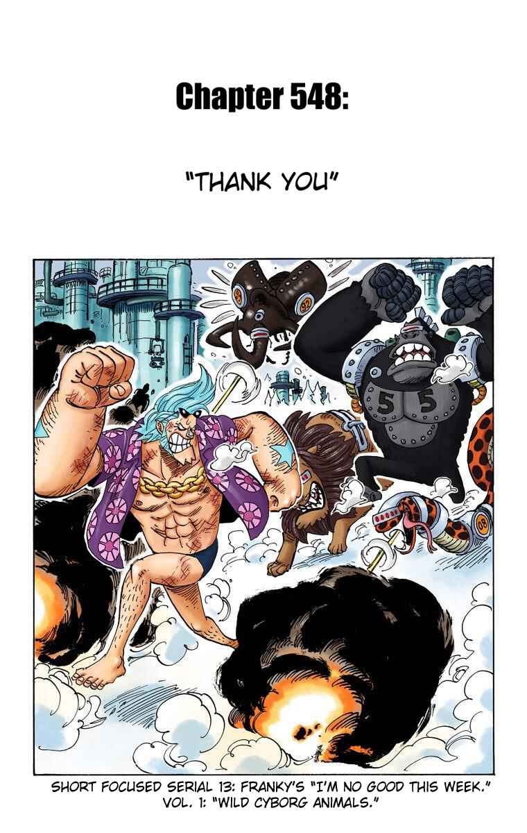 One Piece (Official Colored) Chapter 548 - Page 2