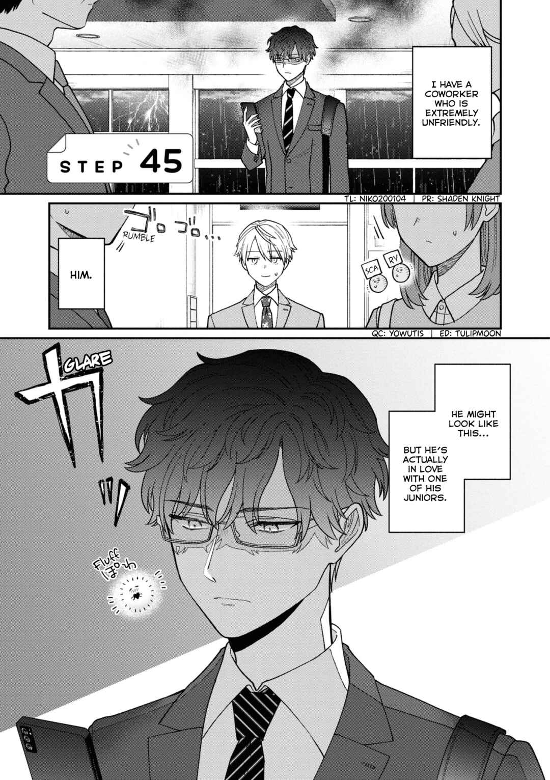 Kuuki ga "Yomeru" Shinnyuu Shain to Buaisou na Senpai Chapter 45 - Page 2