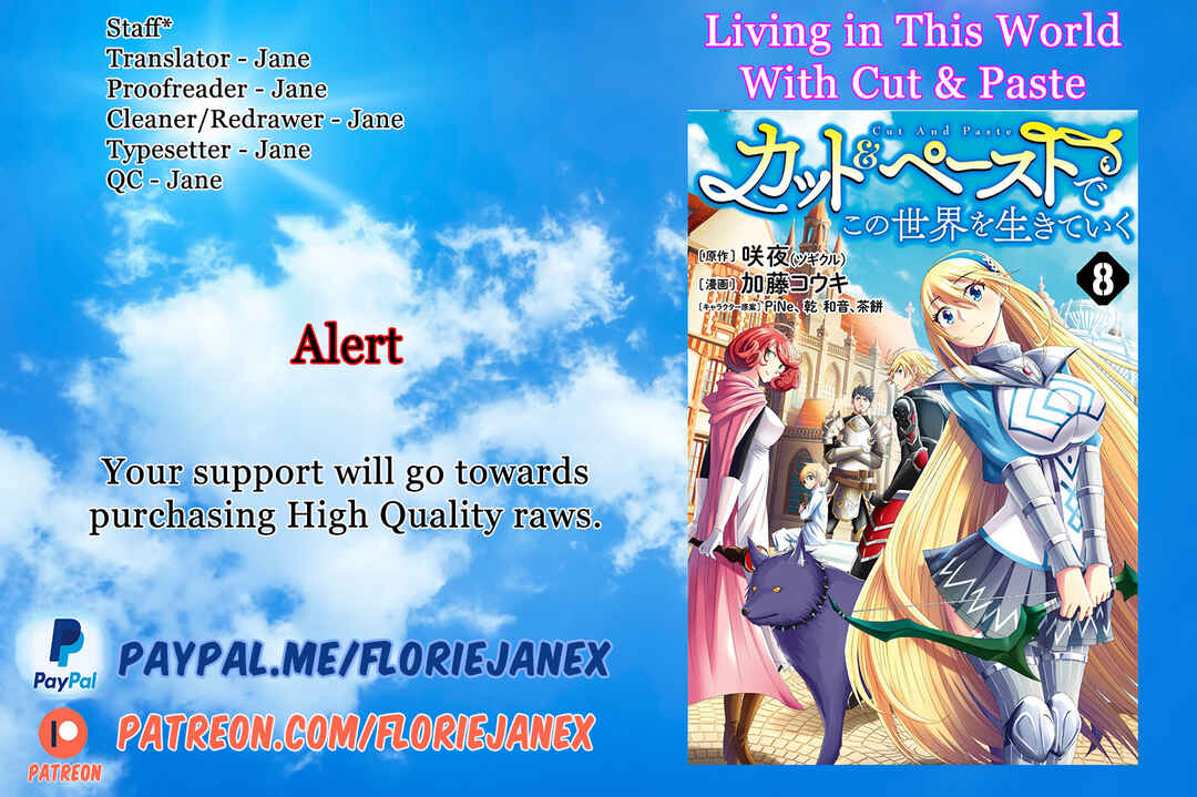 Cut & Paste de Kono Sekai o Ikiteiku Chapter 70 - Page 1