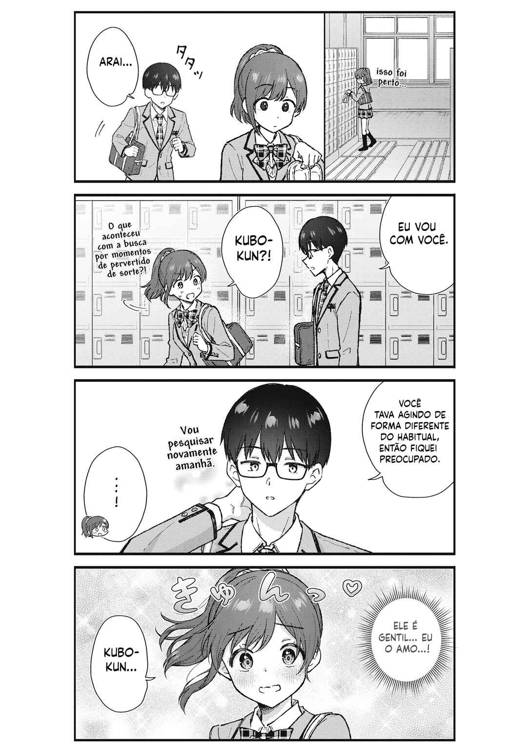 Nonderi Kubo wa Genjitsu no Koi ga Shiritai Chapter 7 - Page 9
