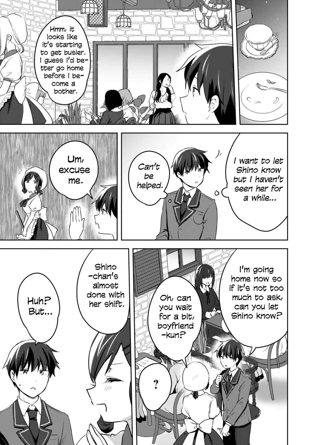 Ushiro no Seki no Gyaru ni Sukarete Shimatta. - Mou Ore wa Dame Kamoshiranai. Chapter 10 - Page 20