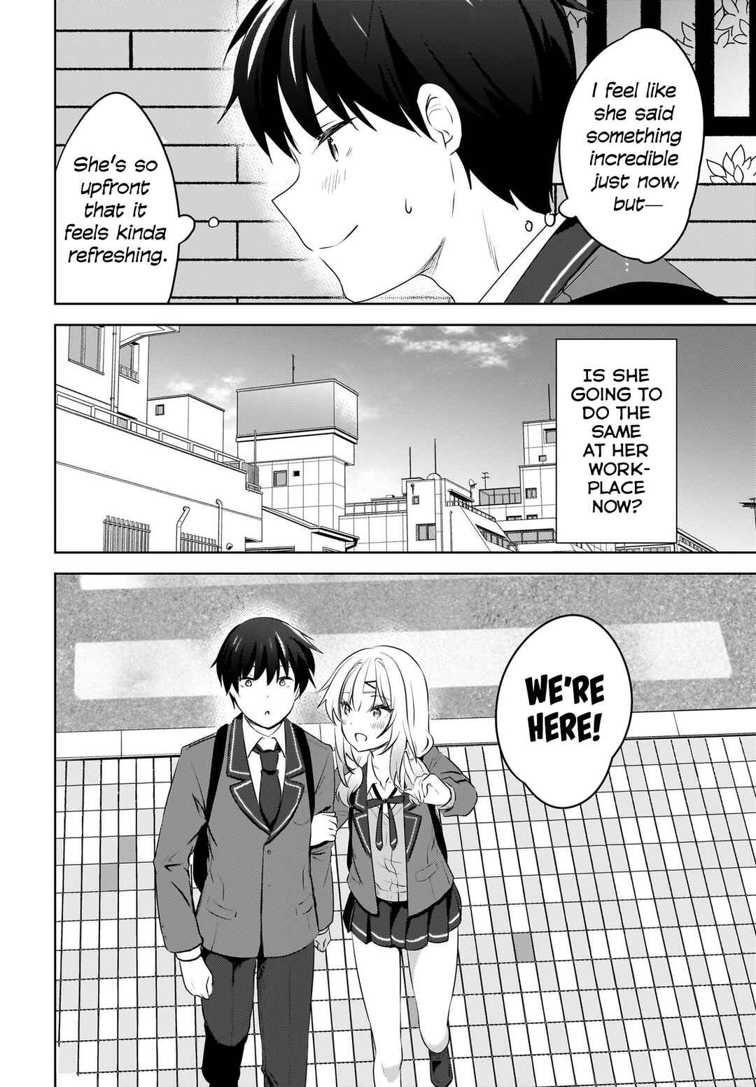 Ushiro no Seki no Gyaru ni Sukarete Shimatta. - Mou Ore wa Dame Kamoshiranai. Chapter 10 - Page 7