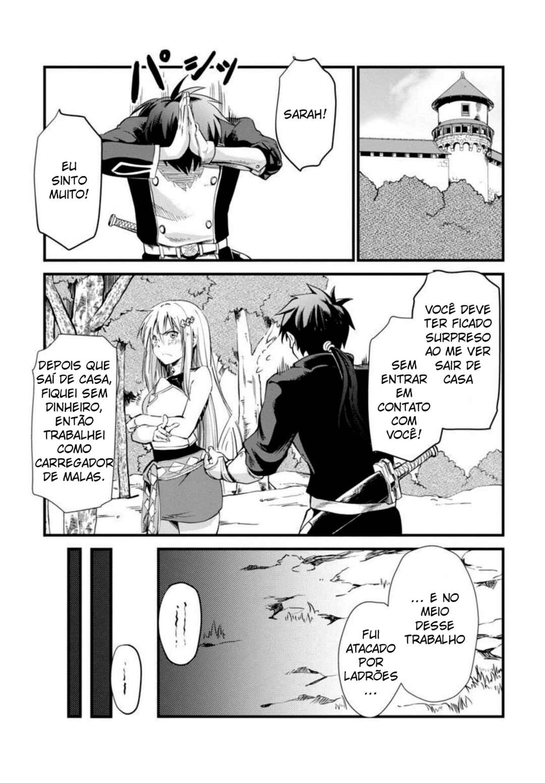 Class "Mushoku" no Eiyuutan: Koushaku-ke o Tsuihou Sareta ga, Jitsu wa Nagutta dake de Skill o Kakutoku Dekiru to Wakari, Tairiku Ichi no Eiyuu ni Noboritsumeru Chapter 5 - Page 12