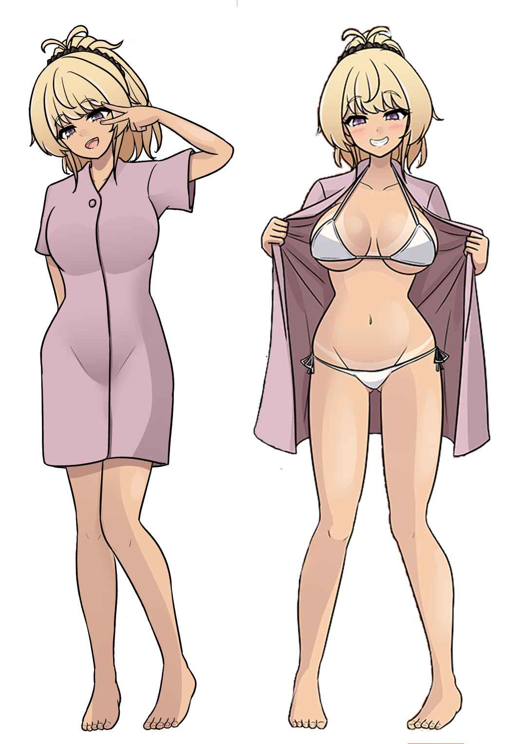 Danjo-hi 1:39 no Heikou Sekai wa Omoi no Hoka Futsuu (Fan Colored) Chapter 143 - Page 32