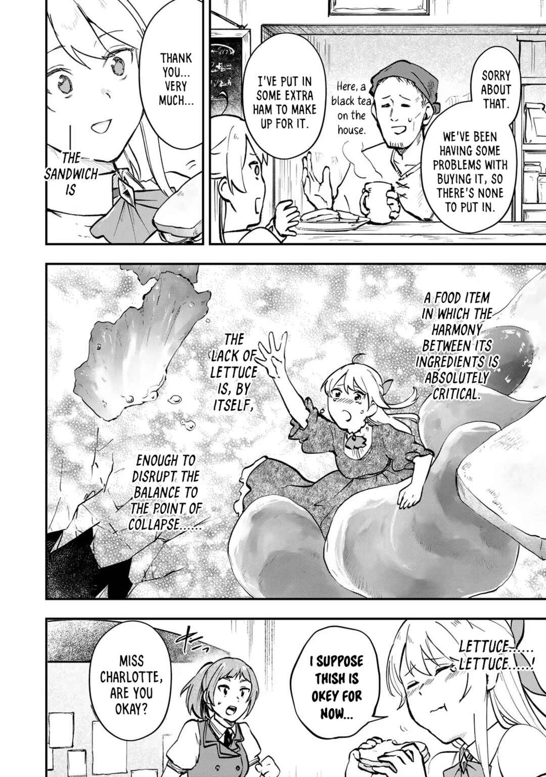 [Pakupaku desu wa] Tsuihou Sareta Ojou-sama no "Monster wo Taberu Hodo Tsuyoku Naru" Skill wa, 1-shoku de 1 Level Up Suru Zendai Mimon no Saikyou Skill deshita. 3-nichi de Jinrui Saikyou ni Narimashita wa! Chapter 8 - Page 32