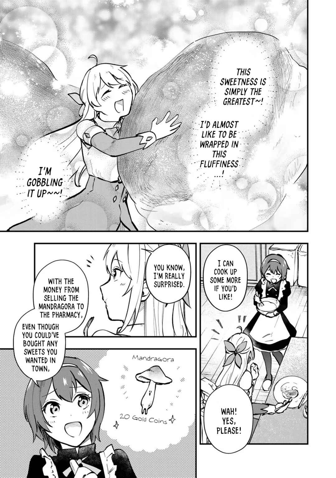 [Pakupaku desu wa] Tsuihou Sareta Ojou-sama no "Monster wo Taberu Hodo Tsuyoku Naru" Skill wa, 1-shoku de 1 Level Up Suru Zendai Mimon no Saikyou Skill deshita. 3-nichi de Jinrui Saikyou ni Narimashita wa! Chapter 8 - Page 5