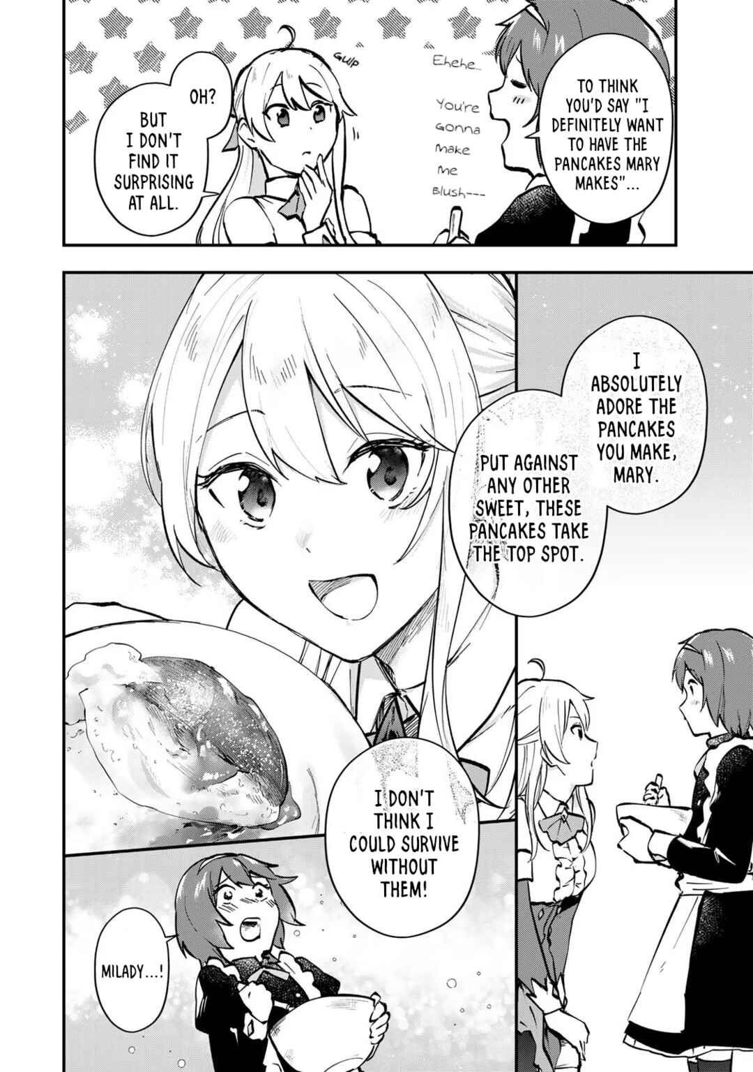 [Pakupaku desu wa] Tsuihou Sareta Ojou-sama no "Monster wo Taberu Hodo Tsuyoku Naru" Skill wa, 1-shoku de 1 Level Up Suru Zendai Mimon no Saikyou Skill deshita. 3-nichi de Jinrui Saikyou ni Narimashita wa! Chapter 8 - Page 6