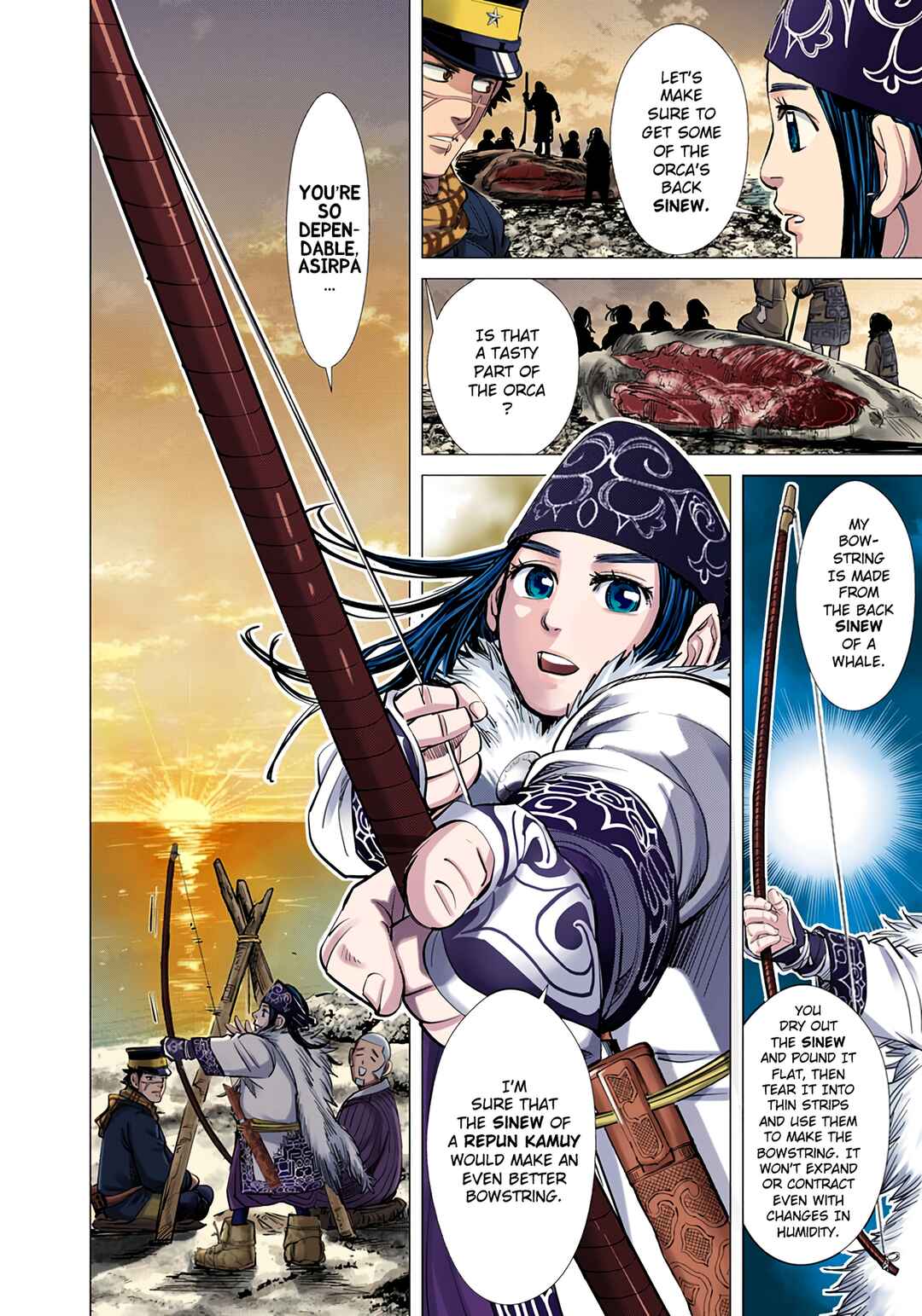 Golden Kamuy (Official Colored) Chapter 42 - Page 12