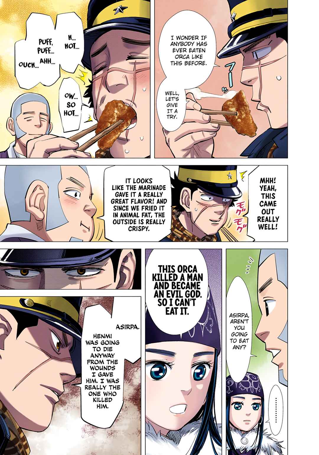 Golden Kamuy (Official Colored) Chapter 42 - Page 9