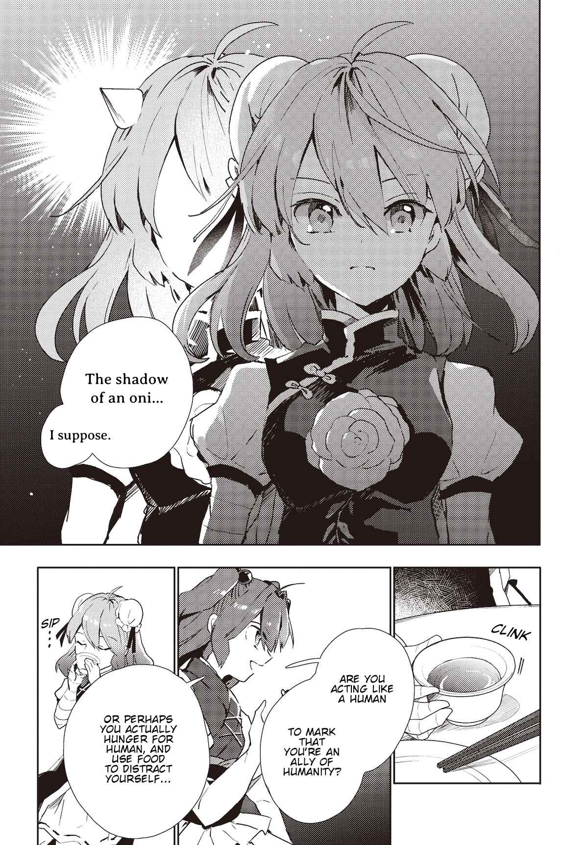Touhou Project Niji Sousaku Series: Shinigami wa Kyou mo Fune wo Kogu Chapter 2 - Page 7