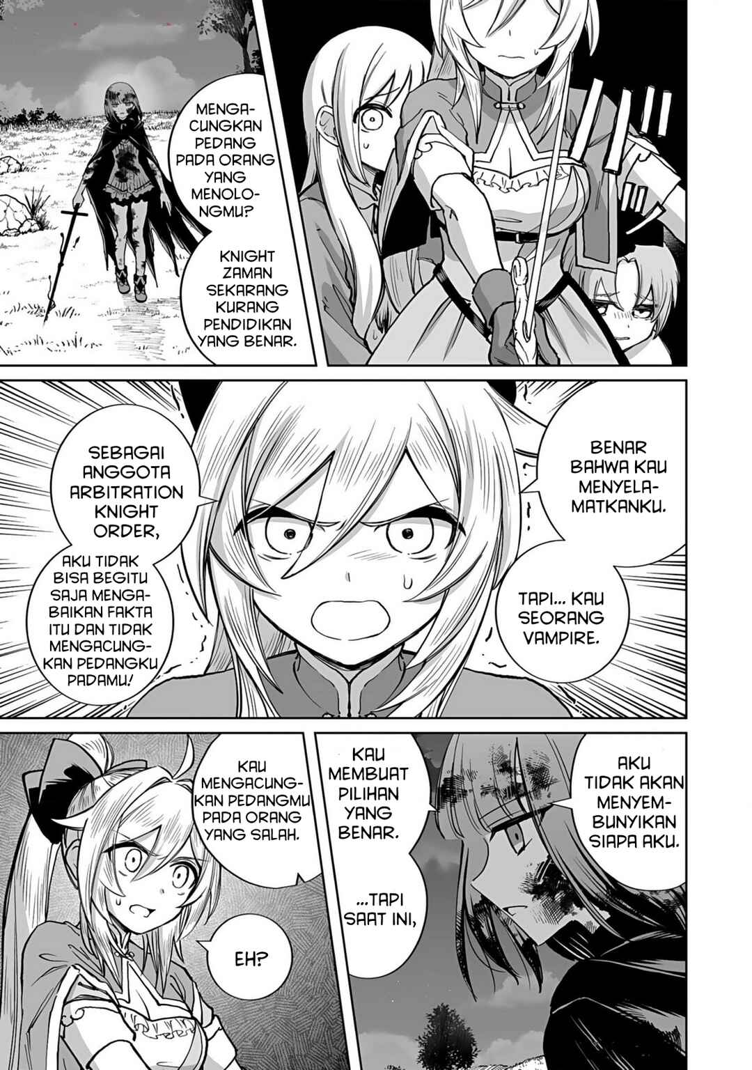 "Eiyuu" ni Akogareta Shoujo wa Kyuuketsuki ni Ochitemo "Eiyuu" wo Mezasu Chapter 2 - Page 24