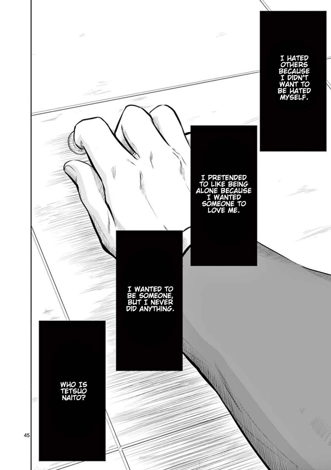 Naito Shishiruirui Messatsu Death Road Chapter 1 - Page 44