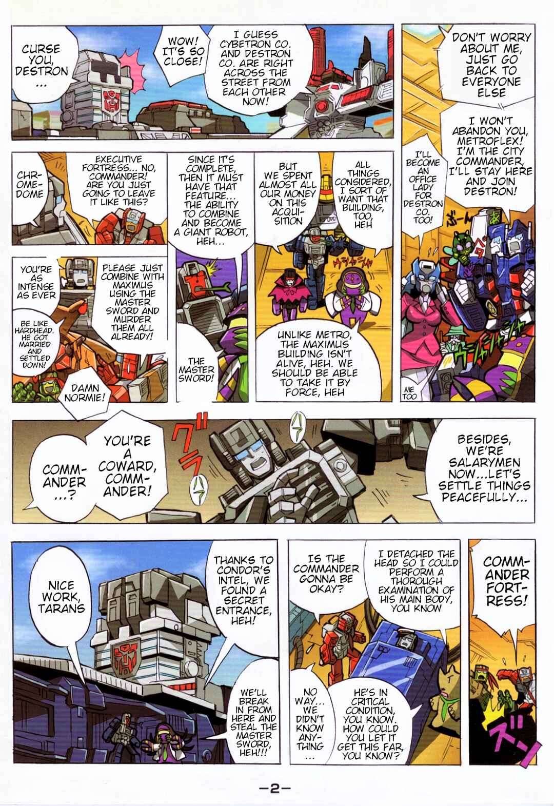Transformers Legends Chapter 39.6 - Page 2
