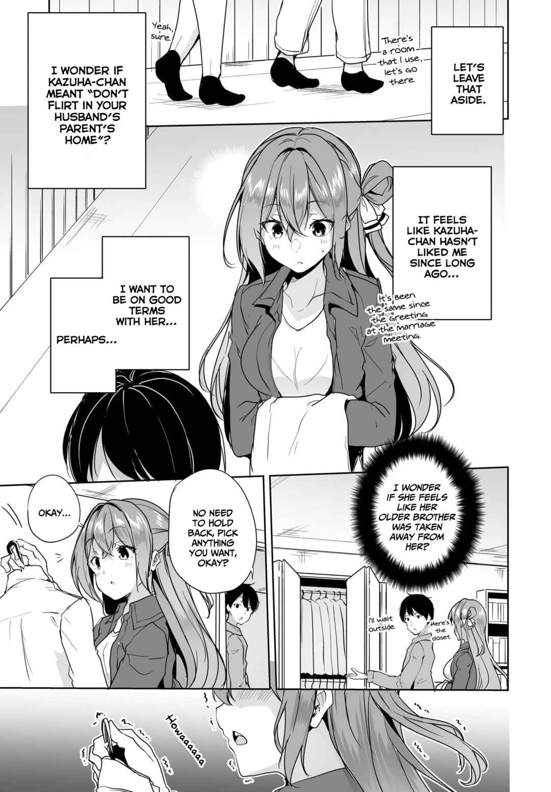 Danshi dato Omotteita Osananajimi tono Shinkon Seikatsu ga Umaku Ikisugiru Ken ni Tsuite Chapter 7 - Page 28
