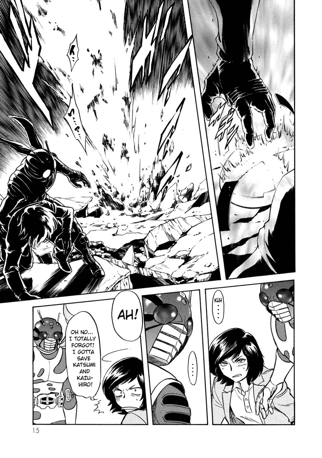 Shin Kamen Rider SPIRITS Chapter 28 - Page 13