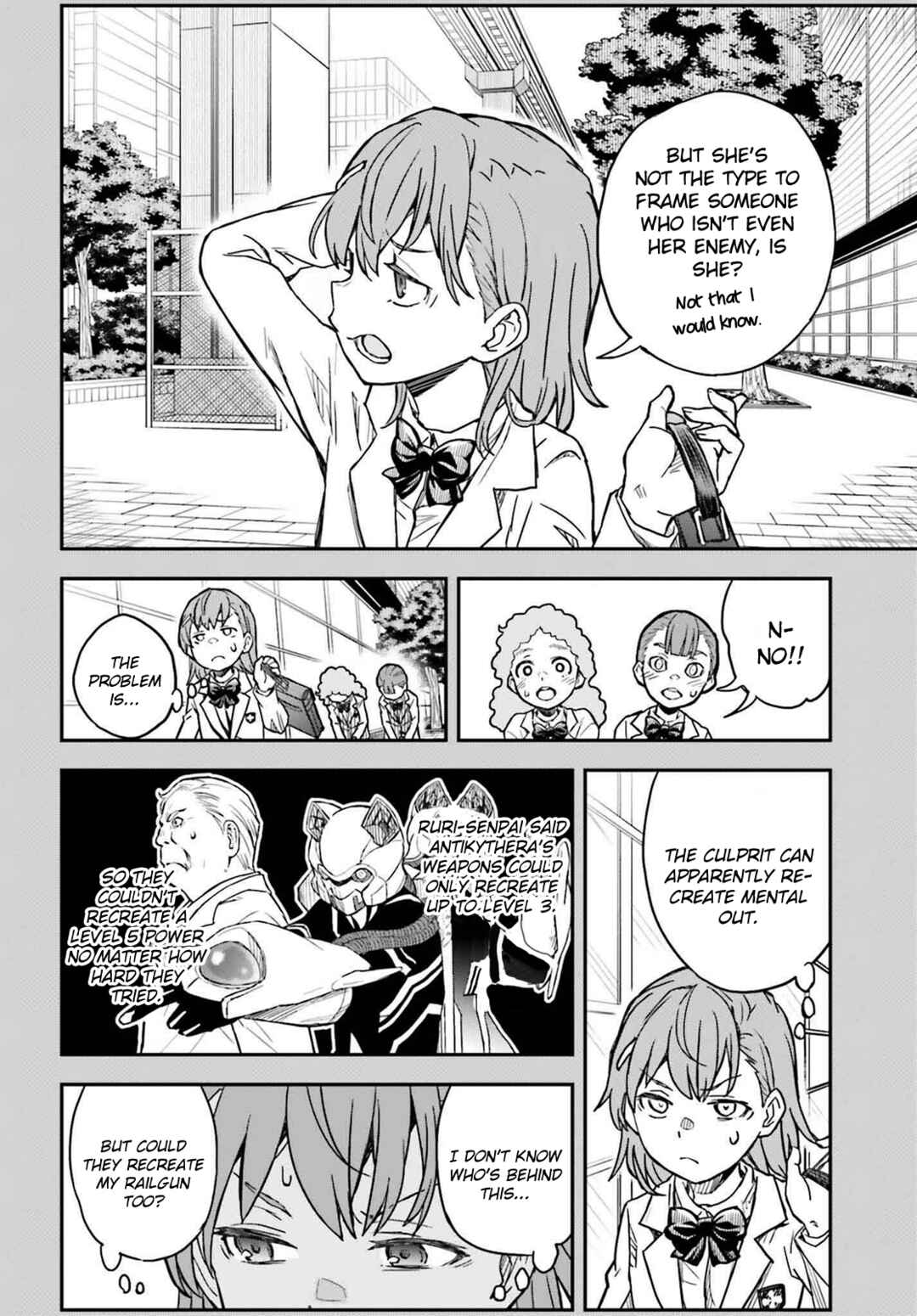 Toaru Majutsu no Index Gaiden: Toaru Kagaku no Railgun Chapter 158.2 - Page 8