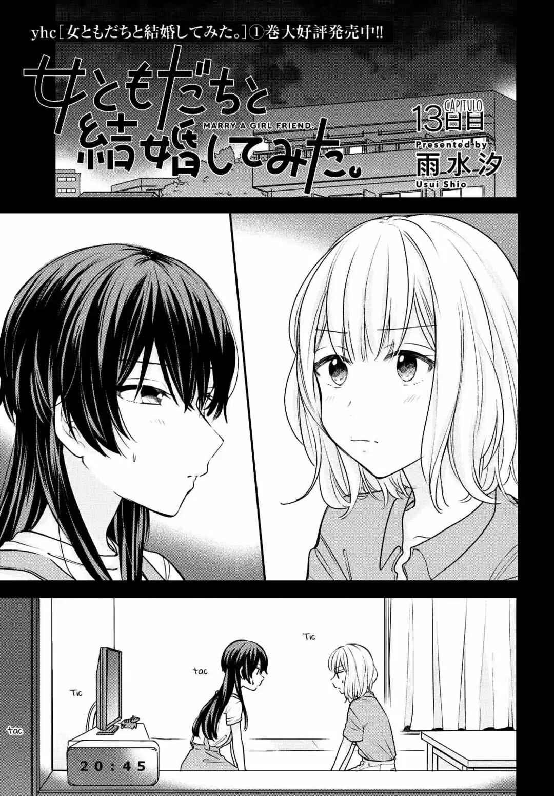 Onna Tomodachi to Kekkon Shitemita. Chapter 13 - Page 1