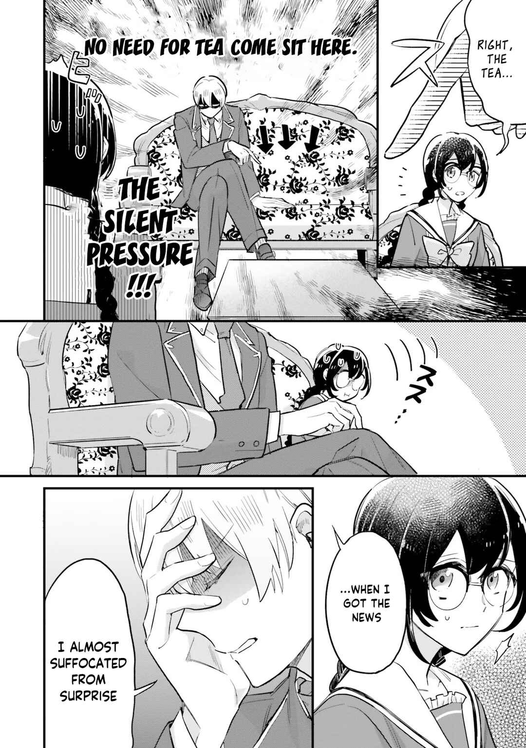 Yowaki MAX Reijou nanoni, Ratsuwan Konyakusha-sama no Kake ni Notte Shimatta Chapter 17 - Page 3