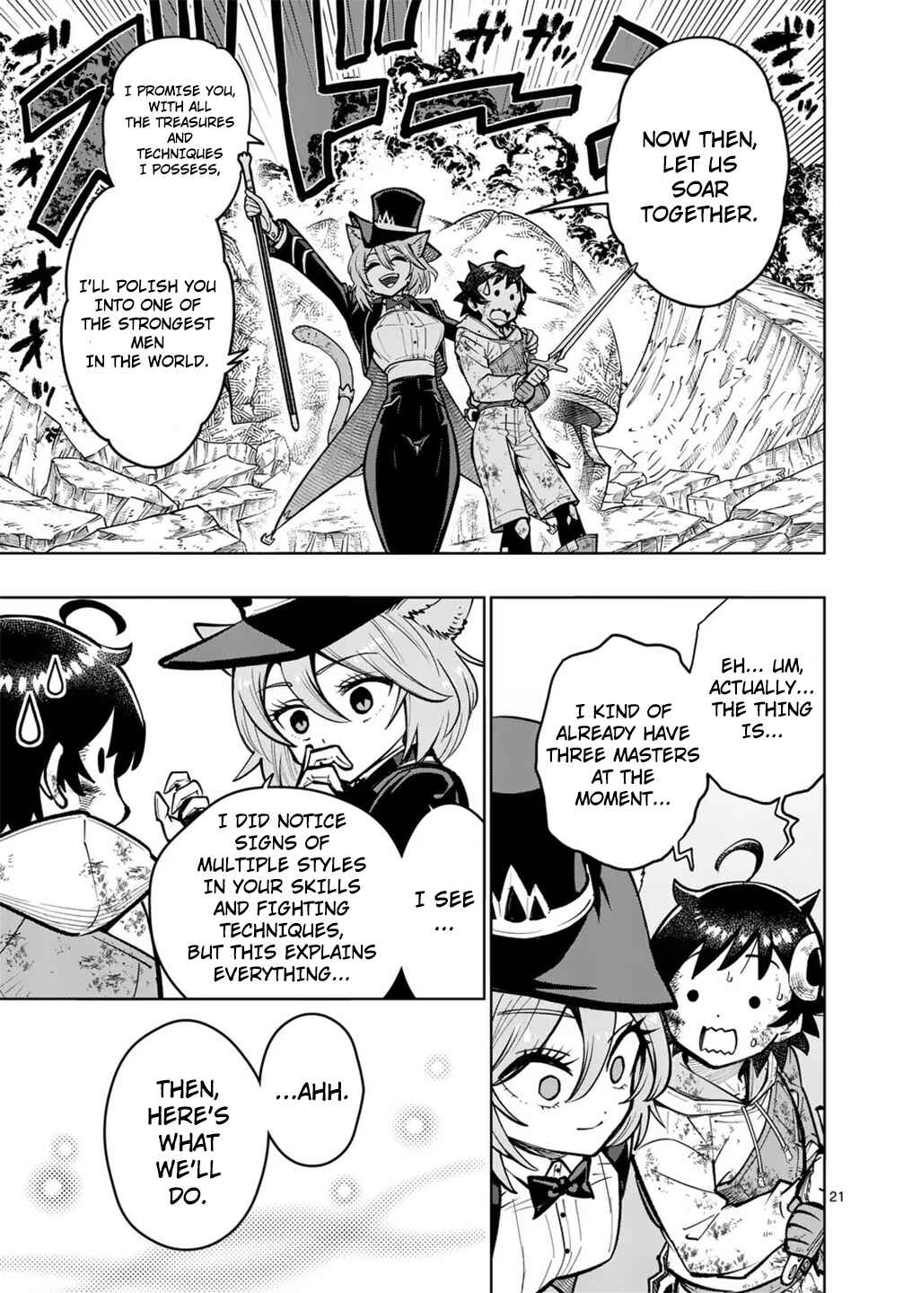 Saikyou Onna Shishou-tachi ga Ikusei Houshin o Megutte Shuraba Chapter 60 - Page 21