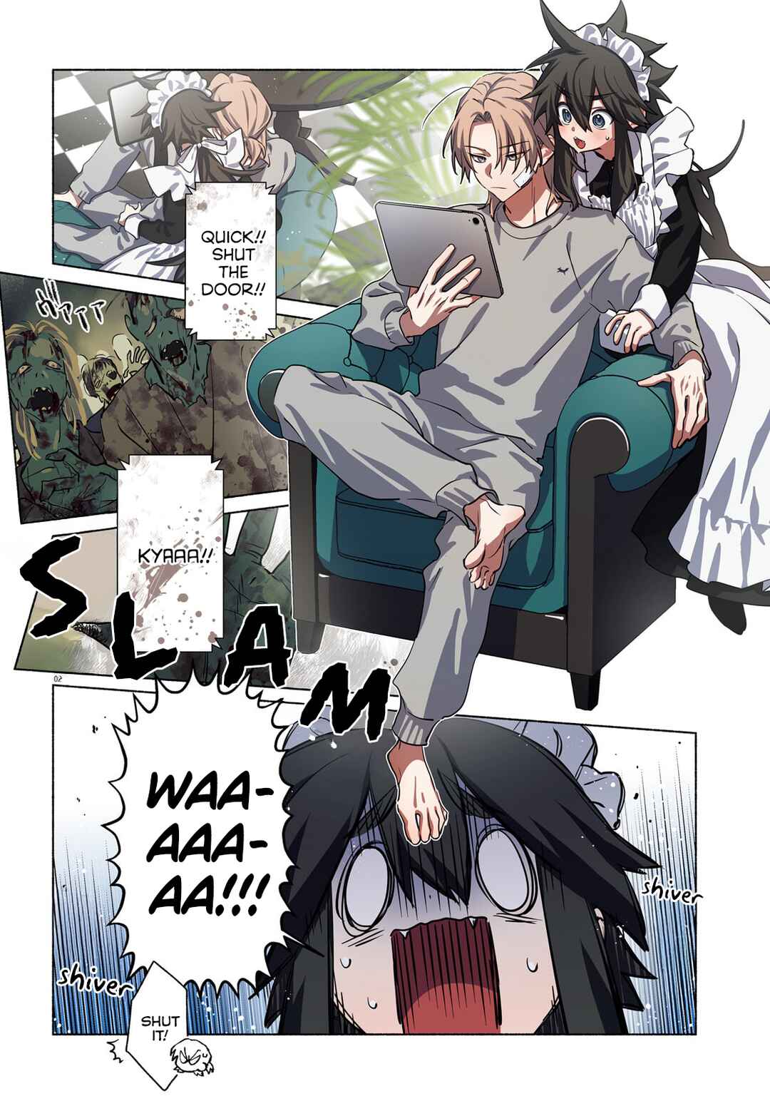 Toudou-kun Chi no Maid Shota Chapter 14 - Page 2