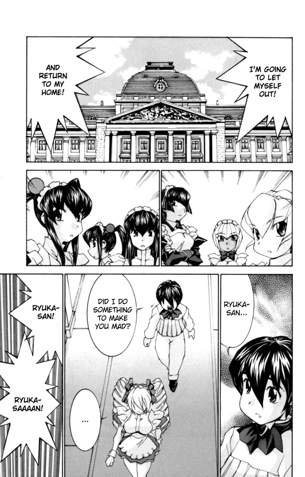 Hanaukyou Maid Tai Chapter 32 - Page 4
