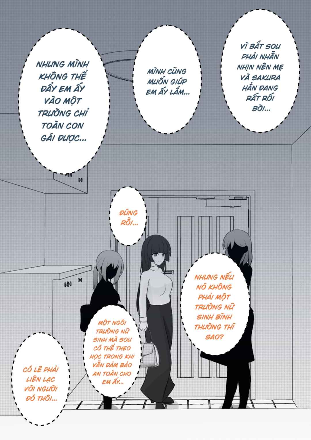 Danjo-hi 1:39 no Heikou Sekai wa Omoi no Hoka Futsuu Chapter 36 - Page 4