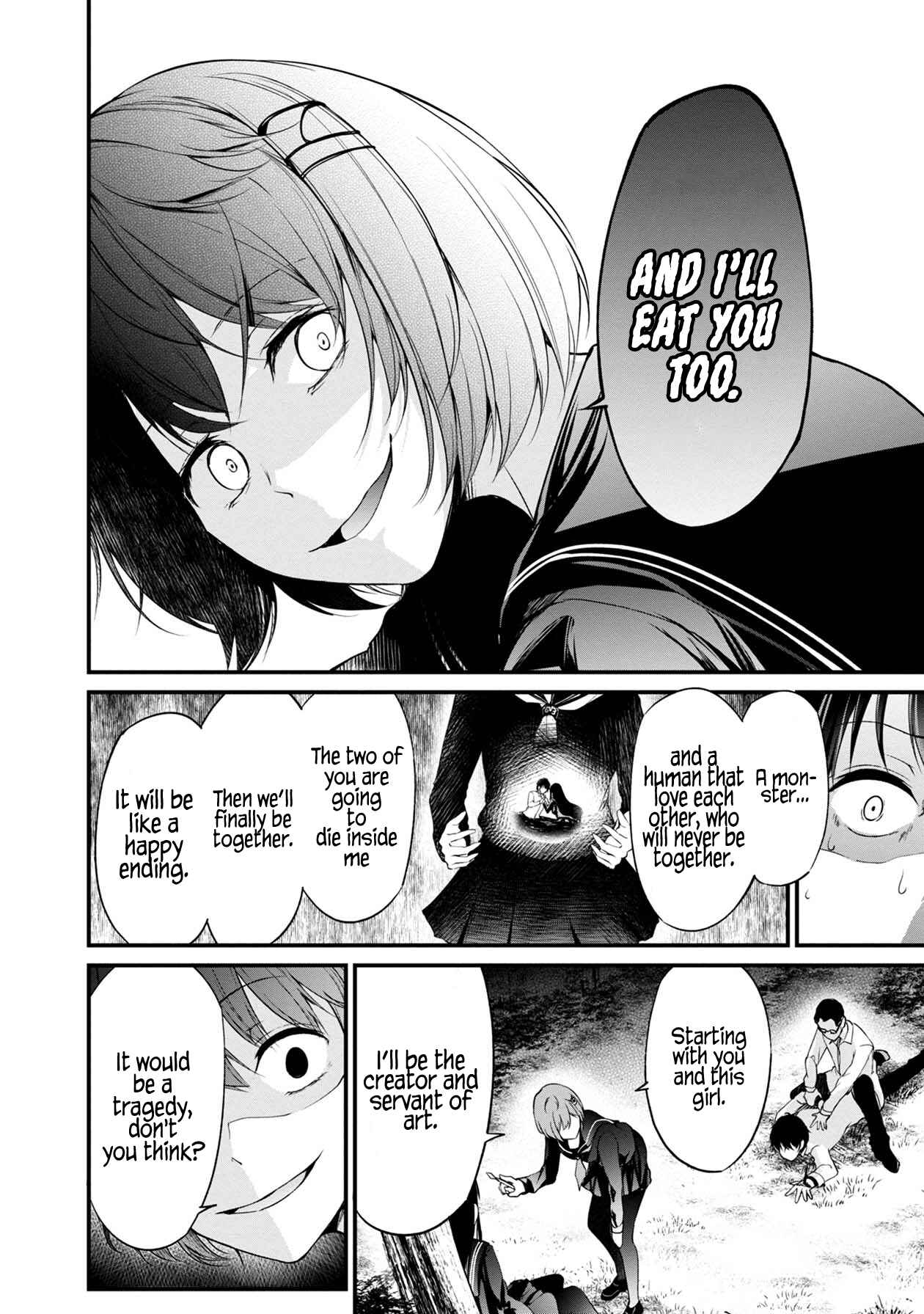 Namae no nai Kaibutsu - Kumo to Shoujo to Ryoki Satsujin Chapter 31 - Page 11