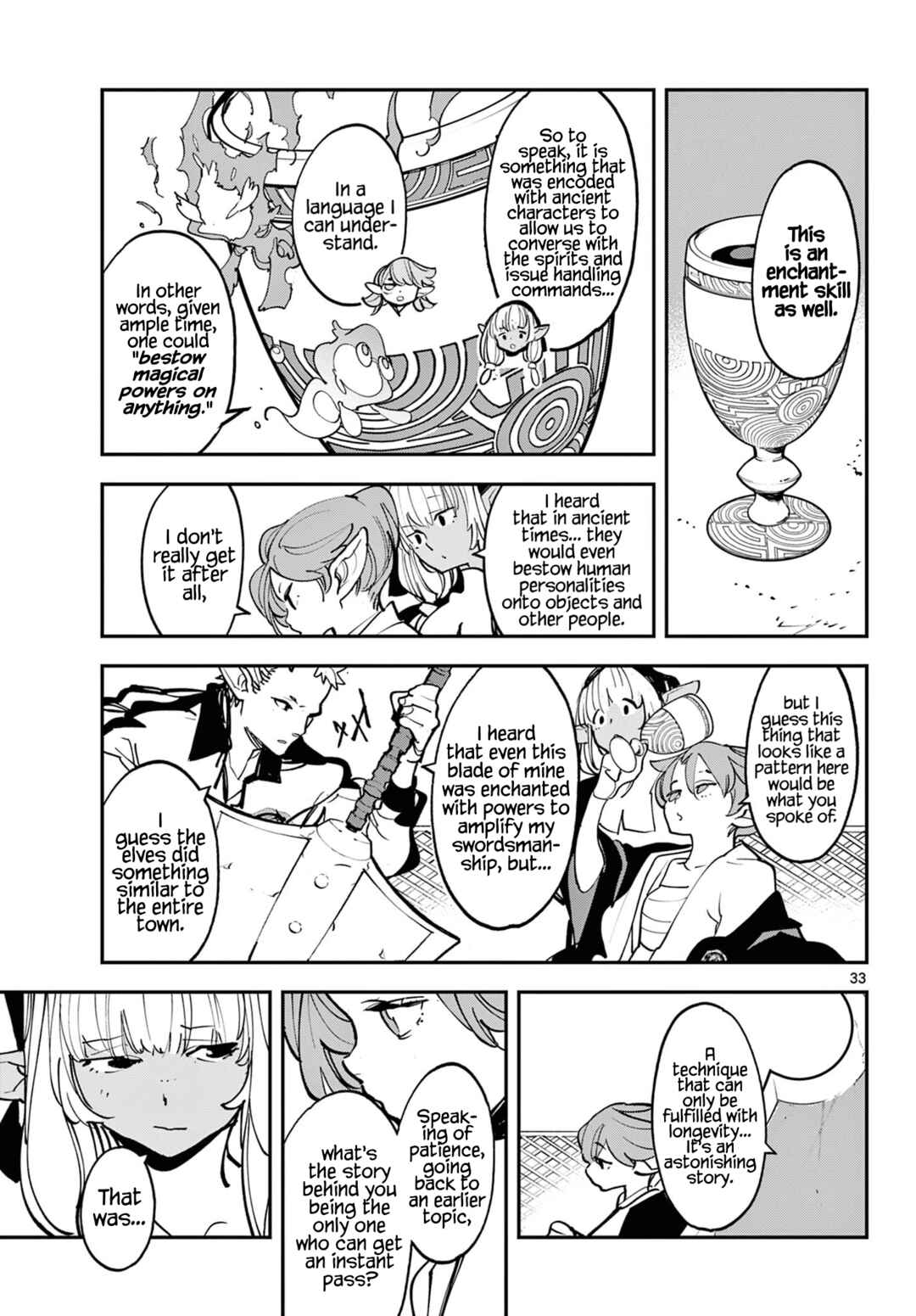 Ninkyou Tensei: Isekai no Yakuza Hime Chapter 53 - Page 33