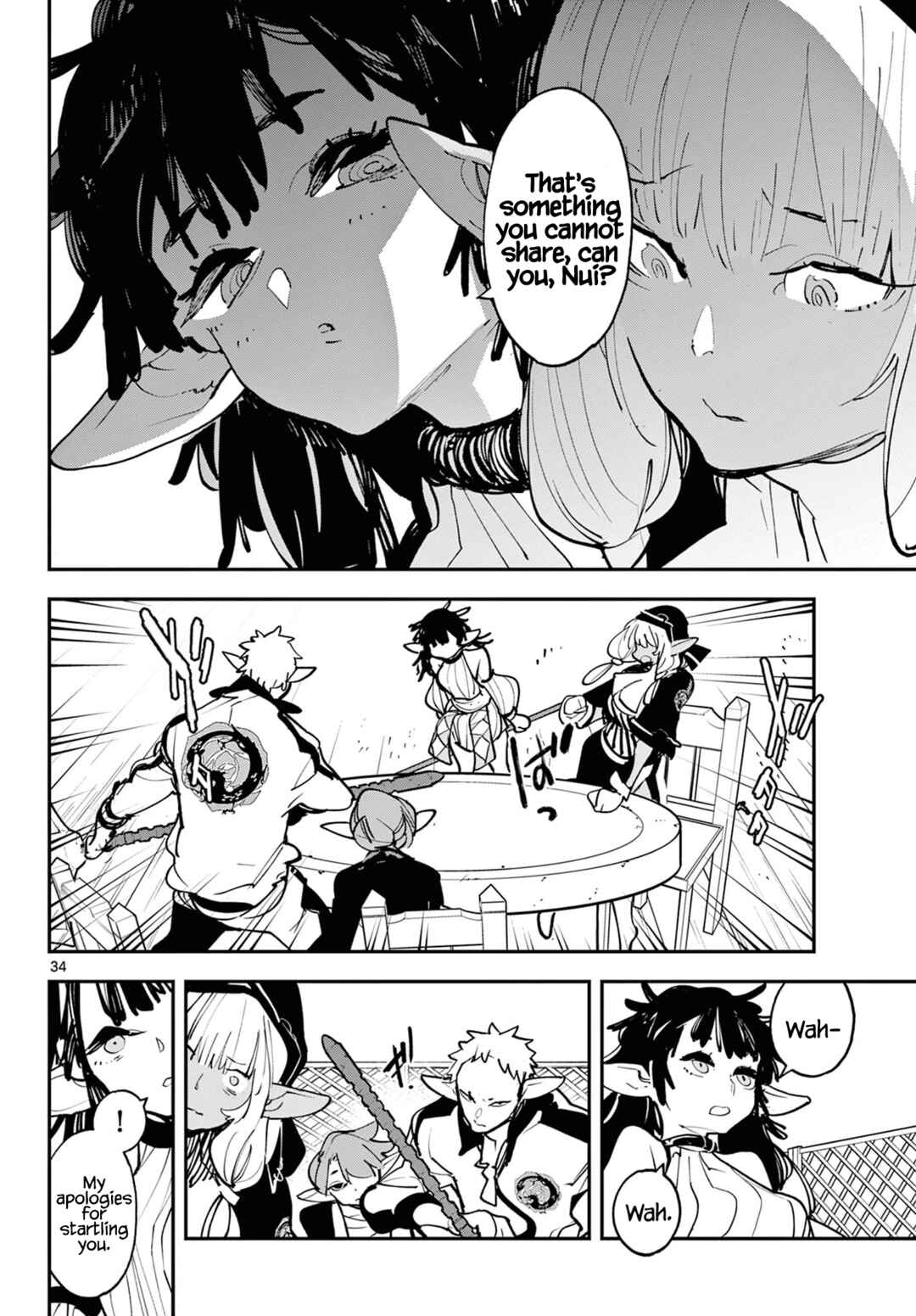 Ninkyou Tensei: Isekai no Yakuza Hime Chapter 53 - Page 34