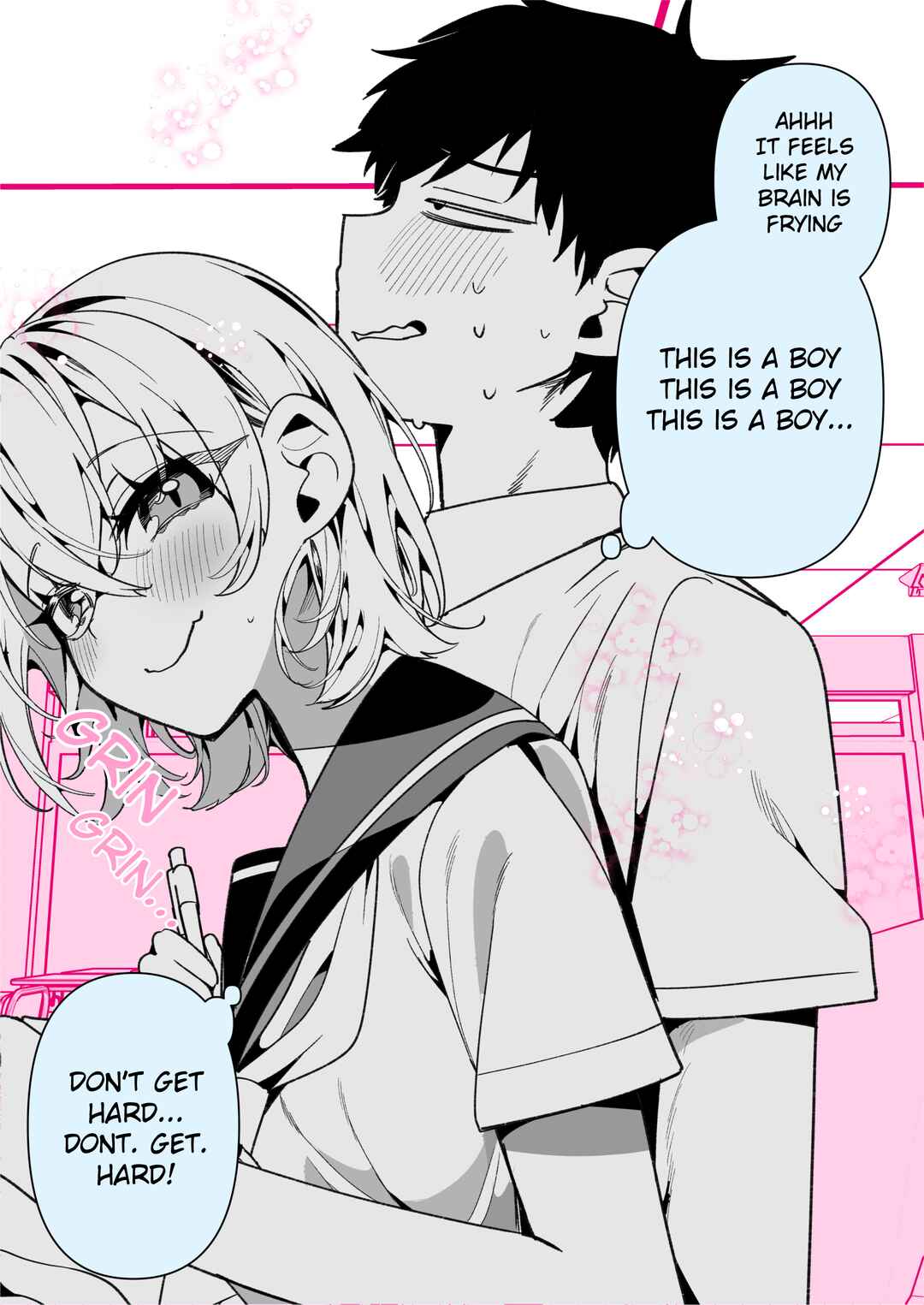 100-nichigo ni Classmate no Seiheki o Kuruwaseru, Otoko no Ko Tenkousei ♡ Chapter 21 - Page 2