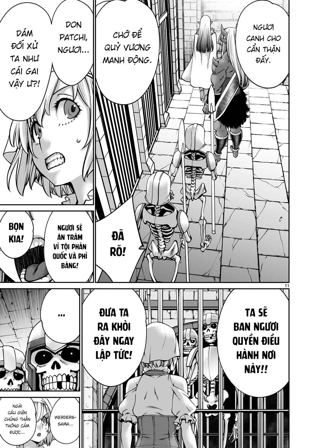 Saikyou Skill "Inochigoi" de Kuyashii Kedo Musou Shichau Moto Maou-sama no Sekai Seifuku Katsudou Chapter 19 - Page 11