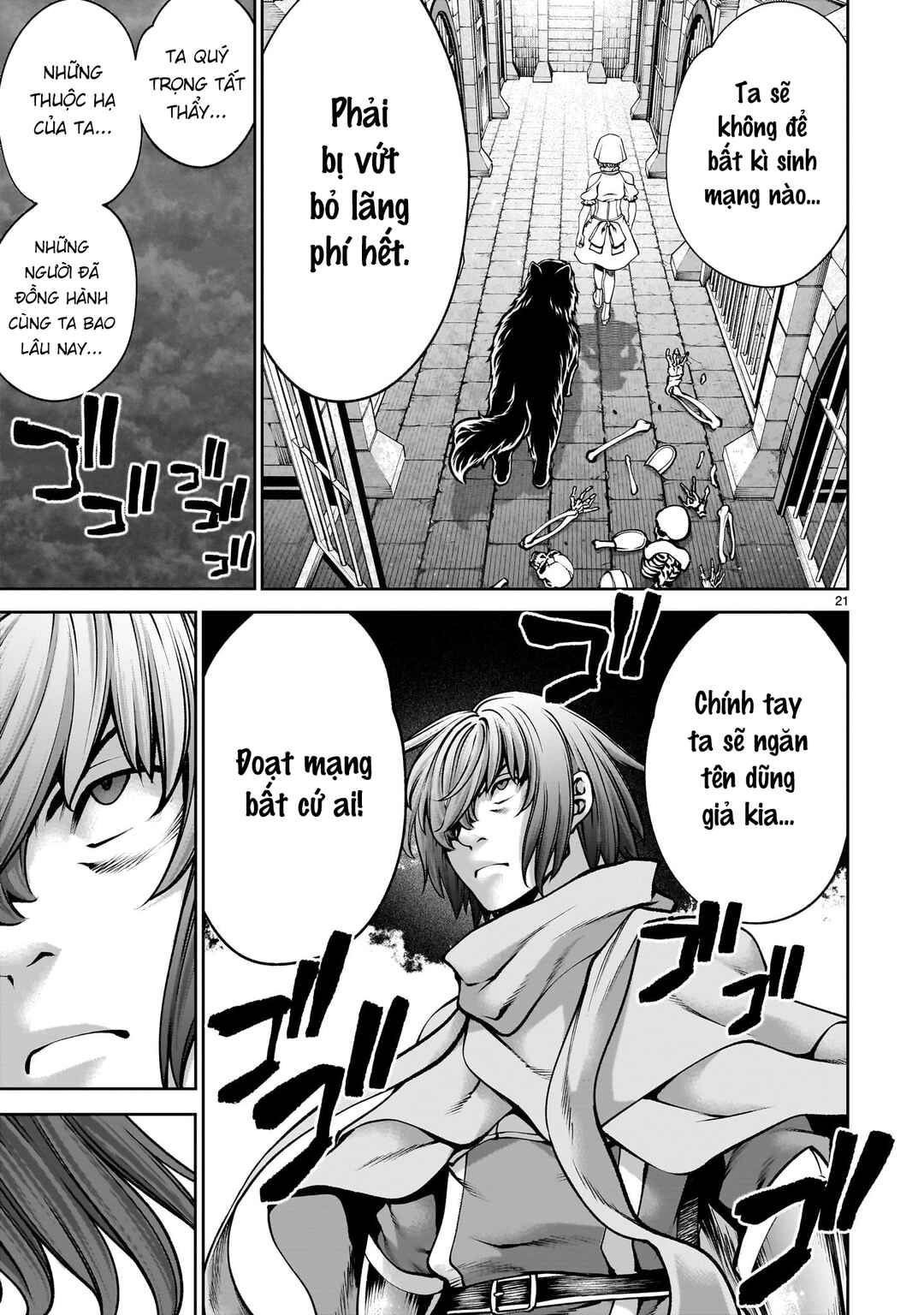 Saikyou Skill "Inochigoi" de Kuyashii Kedo Musou Shichau Moto Maou-sama no Sekai Seifuku Katsudou Chapter 19 - Page 21